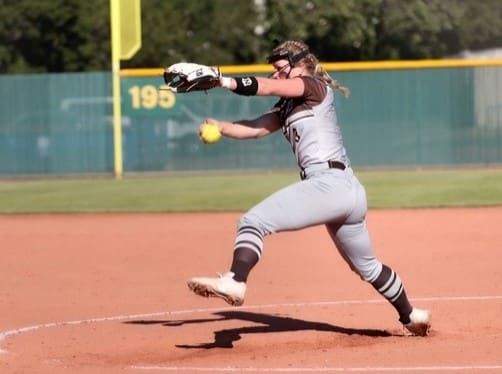 St. Francis-Mountain View pitcher Shannon Keighran courtesy of Keighran family March 2023032820233170